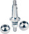 REESE TOWPOWER 74308 Hitch Ball, 1-7/8 in Dia Ball, 1 in Dia Shank, 8000 lb Gross Towing, Steel [SKU: ORG9517129]