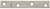 National Hardware N114-405 Mending Brace, 4 in L, 5/8 in W, 0.08 in Gauge, Steel, Zinc, Screw Mounting [SKU: ORG7154594]