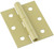 National Hardware N115-477 Screen/Storm Door Hinge, Steel, Brass, Surface Mounting, 45 lb [SKU: ORG7224595]