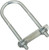 National Hardware N222-117 U-Bolt, 1/4-20 Thread, 2-3/8 in L Thread, Steel, Zinc [SKU: ORG6043327]