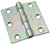 National Hardware N139-915 Broad Hinge, 3-1/2 in W Frame Leaf, 0.11 in Thick Frame Leaf, Steel, Zinc, 70 lb [SKU: ORG7175649]