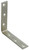 National Hardware 115BC Series N220-152 Corner Brace, 5 in L, 1 in W, 4.94 in H, Steel, Zinc, 0.16 Thick Material [SKU: ORG8872111]
