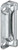National Hardware V1350 Series N162-016 Strike Plate, Steel, Zinc [SKU: ORG7182322]
