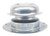 US Hardware V-015C Plumbing Cap, 2-7/8 in Connection, Steel, White, Zinc [SKU: ORG1972405]