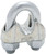 National Hardware 3230BC Series N248-328 Wire Cable Clamp, 1/2 in Dia Cable, 1 in L, Malleable Iron, Zinc [SKU: ORG7158710]