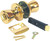 US Hardware D-600B Door Privacy Lockset, Metal, Brass [SKU: ORG6970131]