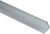 Stanley Hardware 4203BC Series N247-320 Angle Stock, 1 in L Leg, 48 in L, 1/16 in Thick, Aluminum, Mill [SKU: ORG8434359]