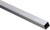 Stanley Hardware 4207BC Series N247-627 Metal Tube, Square, 72 in L, 1 in W, 1/16 in Wall, Aluminum, Mill [SKU: ORG5097324]