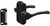 National Hardware V1320 Series N262-204 Lever Latch, Zinc, 3/4 to 2 in Thick Door, For: Wood/Metal Screen, Storm Doors [SKU: ORG7181977]