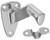National Hardware N274-241 Handrail Bracket with Strap, 250 lb, Die-Cast Zinc, Chrome [SKU: ORG7177124]