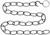 National Hardware V2660 Series N275-057 Extender Chain Kit, 36 in L, Steel, Black [SKU: ORG7180649]