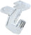National Hardware V2670P Series N275-156 Ceiling Hook, Plastic, Clear [SKU: ORG7180839]
