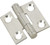 National Hardware N276-949 Door Hinge, 1 in H Frame Leaf, Stainless Steel, Removable Pin, 5 lb [SKU: ORG7166762]