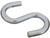 National Hardware N347-849 S-Hook, 180 lb Working Load, Steel, Zinc [SKU: ORG6844732]