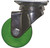 Shepherd Hardware 6274 Swivel Caster, 2 in Dia Wheel, Green [SKU: ORG7242134]