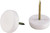 Shepherd Hardware 9144 Tack Furniture Glide, Plastic, White [SKU: ORG6834576]