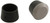 Shepherd Hardware 9219 Chair Tip, Round, Rubber, Black, 1 in Dia, 1 in H [SKU: ORG7242407]