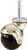 Shepherd Hardware 9352 Swivel Ball Caster, 1-5/8 in Dia Wheel, Die-Cast Metal Wheel, Black, 75 lb [SKU: ORG0075085]