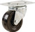 Shepherd Hardware 9787 Swivel Caster, 5 in Dia Wheel, 1-1/4 in W Wheel, Rubber Wheel, 200 lb [SKU: ORG5889928]
