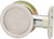 Kwikset 334 15 RND Pocket Door Lock, Satin Nickel, 2-3/8 in Backset [SKU: ORG0561233]