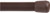 Kenney KN621 Spring Tension Rod, 5/8 in Dia, 48 to 75 in L, Metal, Chocolate [SKU: ORG1007657]