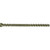 CAMO 0345244S Deck Screw, #7 Thread, 2-3/8 in L, Trim Head, Star Drive, Stainless Steel, Black [SKU: ORG0892513]