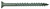 CAMO 0341170 Deck Screw, #9 Thread, 3 in L, Bugle Head, Star Drive, Type 17 Slash Point, Carbon Steel, ProTech-Coated [SKU: ORG6188569]