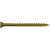 CAMO 0356194 Deck Screw, #10 Thread, 3-1/2 in L, Bugle Head, Star Drive, Type 17 Slash Point, Carbon Steel [SKU: ORG6191761]