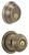 Schlage Georgian Series FB50NVGEO609 Knob Lockset, 2 Grade, Keyed Alike Key, Steel, Antique Brass, K4 Keyway, Left Hand [SKU: ORG6239164]