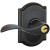 Schlage Accent Series F51A VACC716CAM Entry Lever Lockset, Solid Brass, Aged Bronze [SKU: ORG8831893]