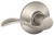 Schlage Accent Series F10V ACC 619 Passage Lever, Zinc, Satin Nickel [SKU: ORG8699449]