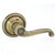 Schlage Flair Series F170 FLA 609 RH Dummy Lever, Zinc, Antique Brass [SKU: ORG8432908]