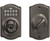 Schlage BE365 V PLY 622 Keypad Deadbolt, 2 Grade, Keyed, Keypad Key, Matte Black, 2-3/8, 2-3/4 in Backset, C Keyway [SKU: ORG7457047]