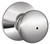 Schlage Plymouth Series F40 PLY 625 Privacy Door Knob, Brass, Chrome [SKU: ORG7133317]