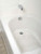 Zenna Home 80KK04 Bath Mat, 27-1/2 in L, 15.7 in W, Vinyl, Clear [SKU: ORG8409948]