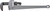 SUPERIOR TOOL 04824 Pipe Wrench, 3 in Jaw, 24 in L, Straight Jaw, Aluminum, Epoxy-Coated [SKU: ORG8215436]