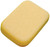 M-D 49156 Double-Textured Scrubbing Sponge, 7 in L, 5 in W, Yellow [SKU: ORG1726579]