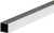 M-D 59477 Metal Tube, Square, 96 in L, 1 in W, 1/16 in Wall, Aluminum, Mill [SKU: ORG6961932]