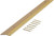 M-D 72074 Carpet Trim, 36 in L, 1.38 in W, Smooth Surface, Aluminum, Satin Brass [SKU: ORG9017096]