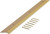 M-D 72256 Carpet Trim, 72 in L, 1.38 in W, Smooth Surface, Aluminum, Satin Brass [SKU: ORG1333988]