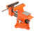 PONY 24545 Bench Vise, 3 in Jaw Opening, 4-1/2 in W Jaw, 2-5/8 in D Throat, Cast Iron, Pipe Jaw [SKU: ORG4158911]