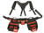 Milwaukee 48-22-8120 Work Belt, 30 to 53 Waist, 1680 Denier Nylon, Black/Red, 24-Pocket [SKU: ORG1385509]