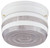 Boston Harbor F13WH01-6859CL-3L Single Light Ceiling Fixture, 120 V, 60 W, 1-Lamp, A19 or CFL Lamp, White Fixture [SKU: ORG6794754]