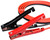 ProSource Booster Cable, 6 AWG Wire, 4-Conductor, Clamp, Clamp, Stranded, Red/Black Sheath [SKU: ORG5610993]