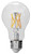 Feit Electric BPA1960CL950CA/FIL/2 LED Bulb, General Purpose, A19 Lamp, 60 W Equivalent, E26 Lamp Base, Dimmable, Clear [SKU: ORG7222607]