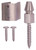 ProSource SH-S13-PS Acorn Holdback, 1-1/2 x 1 x 7/8 in, Silver, Screw Mounting [SKU: ORG1327386]