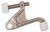 Prosource H20-B033C-PS Heavy-Duty Hinge Pin Door Stop, 2-3/4 in Projection, Die-Cast Zinc & Plastic, Satin Nickel [SKU: ORG4331823]