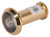 Prosource LR-002BB-PS Door Viewer, 200 deg Viewing, 1-3/8 to 1-3/4 in Thick Door, Solid Brass, Brass [SKU: ORG4727913]