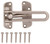 ProSource Security Door Guard, 4-1/8 in L, 2-1/2 in W, Zinc Die-Cast, Satin Chrome [SKU: ORG4950036]