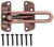 ProSource Security Door Guard, 4-1/8 in L, 2-1/2 in W, Zinc Die-Cast, Venetian Bronze [SKU: ORG4952941]